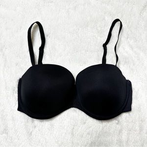 Pink VS Wear Everywhere Multi Way Push Up Bra in Black Women’s 34D